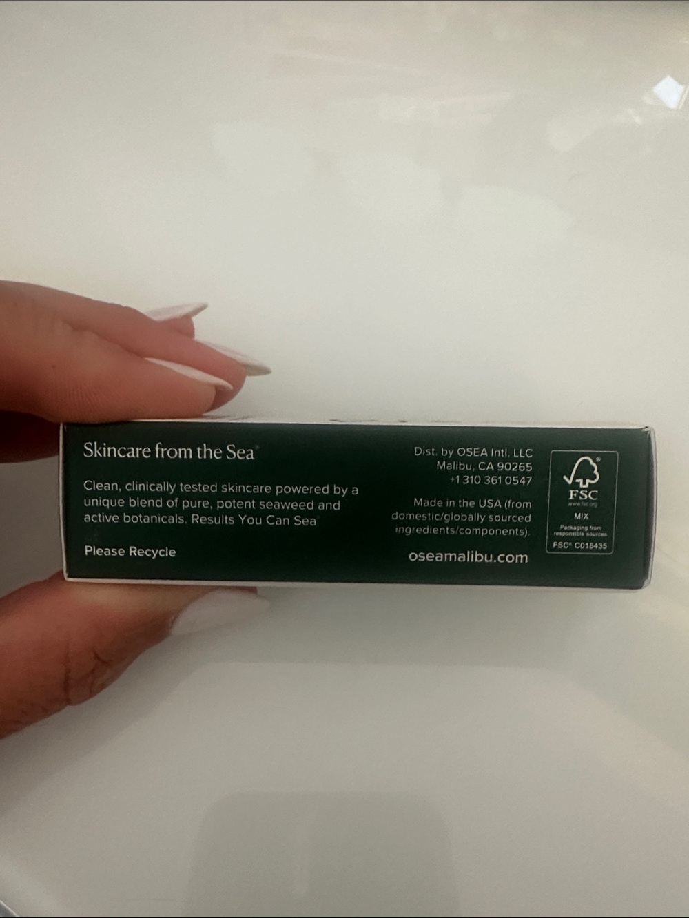 OSEA Hyaluronic Lip Oil Booster - White - Picture 5 of 5